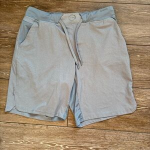 Hylete Flexion Men’s Stretch Training Shorts Blue Medium